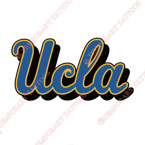 UCLA Bruins Customize Temporary Tattoos Stickers NO.6648